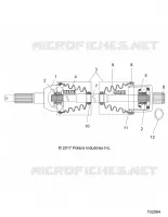 DRIVE TRAIN, HINTERE ANTRIEBSWELLE