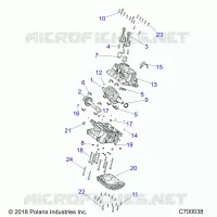 CRANKCASE AND CRANKSHAFT