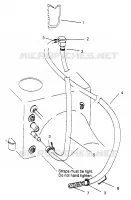 WASSER SIPHON SLX 780 B964287 and Intl. SLX 780 I964287 (4937443744B009)