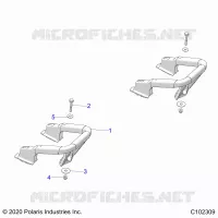 KAROSSERIE HINTEN RACK, HANDGRIPS