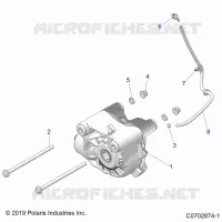 ANTRIEB, FRONT GEARCASE MOUNTING