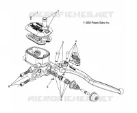 MASTER CYLINDER, FRONT BREMSE