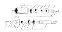 DETAILS-GETRIEBE VORNE ASSEMBLY CENTER TIGHTENER ASSEMBLY-PN 1380023 (4916351635013A)