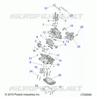 ENGINE, CRANKCASE AND KURBELWELLE