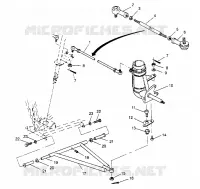 Querlenker Vorderachse   Lenkung ZUGANKERN 2x4 300 W947530 (4926742674B006)