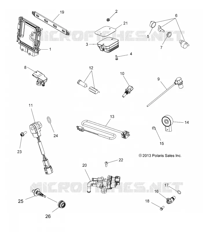 SWITCHES, SENSOREN, ECU and CONTROL MODULES