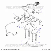ELEKTRIC, WIRE HARNESS, ENGINE