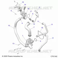 MOTOR, WATERPUMP AND BYPASS