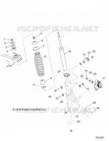 SUSPENSION, FRONT STRUT