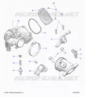 ENGINE, DROSSELKLAPPENGEHÃ„USE AND FUEL RAIL