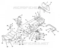 TUNNEL ASSEMBLY 600 XCR SP 0965677 AND EUROPEAN 600 XCR SP E965677 (4932063206A005)