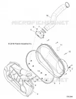 ANTRIEB, CLUTCH COVER AND DUCTING