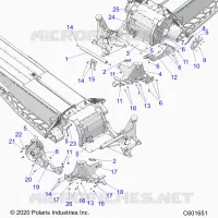 CHASSIS, BULKHEAD ASM.