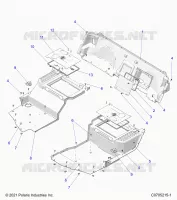 BODEN, REAR CLOSEOFFS