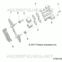 HINTERBREMSE CALIPER