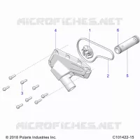 MOTOR, WATERPUMP IMPELLER AND COVER