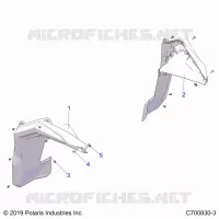 FENDER FLARES, FRONT