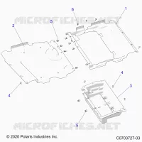 BODEN PANELS, UNDERSEAT