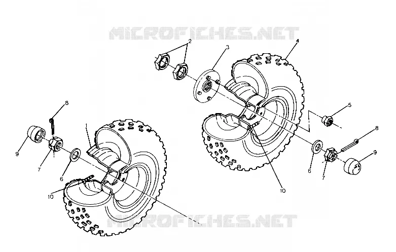 MIDDLE Radbaugruppe 250 6x6 / W928727 (4922842284041A)