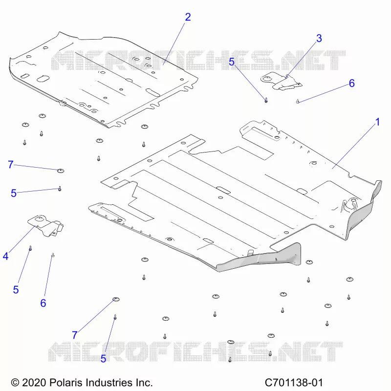 CHASSIS, SKID PLATES