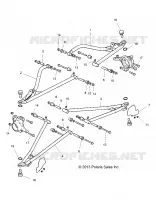 FRONT SUSPENSION CONTROL ARMS