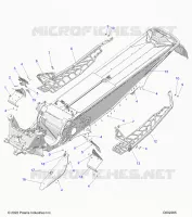CHASSIS, CLUTCH GUARD, FOOTRESTS, AND RUNNINGBOARDS