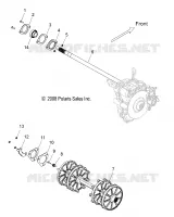 ANTRIEB, ANTRIEBSWELLE ASM. and JACKSHAFT ASM.