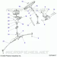 SERVO EPS STEERING ASM.