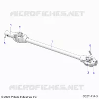 ANTRIEB, FRONT PROP SHAFT