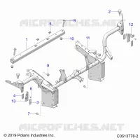 CHASSIS, FRONT RAHMEN ASM. (USA ONLY)