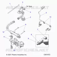 KRAFTSTOFFSYSTEM, RAIL, LINES AND THROTTLE BODY