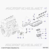 AUFNAHME MANIFOLD AND FUEL RAIL