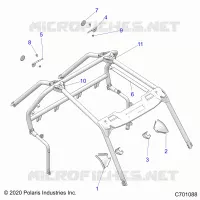 CHASSIS, CAB RAHMEN
