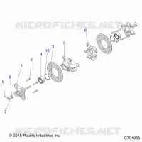 FRONT SUSPENSION CARRIER AND HUB