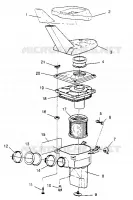 LUFTFILTERKASTEN  6X6 400L W948740 (4926802680B001)