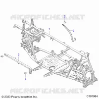 CHASSIS, MAIN RAHMEN