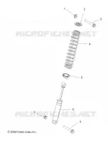 SUSPENSION, FRONT SHOCK