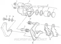 FRONT BREMSE  SPORTSMAN 500 W97CH50A (4939993999B008)
