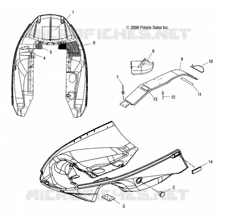 NOSEPAN, FOIL AND CLUTCH GUARD