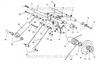 HINTER Drehmomentarm 500 CARB 0962764, 500 CARB SKS 0962564,  500 CARB (4931873187C005)