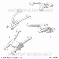 HINTERRADAUFHÃ„NGUNG CONTROL ARMS