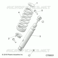 FRONT SUSPENSION SHOCK MOUNTING