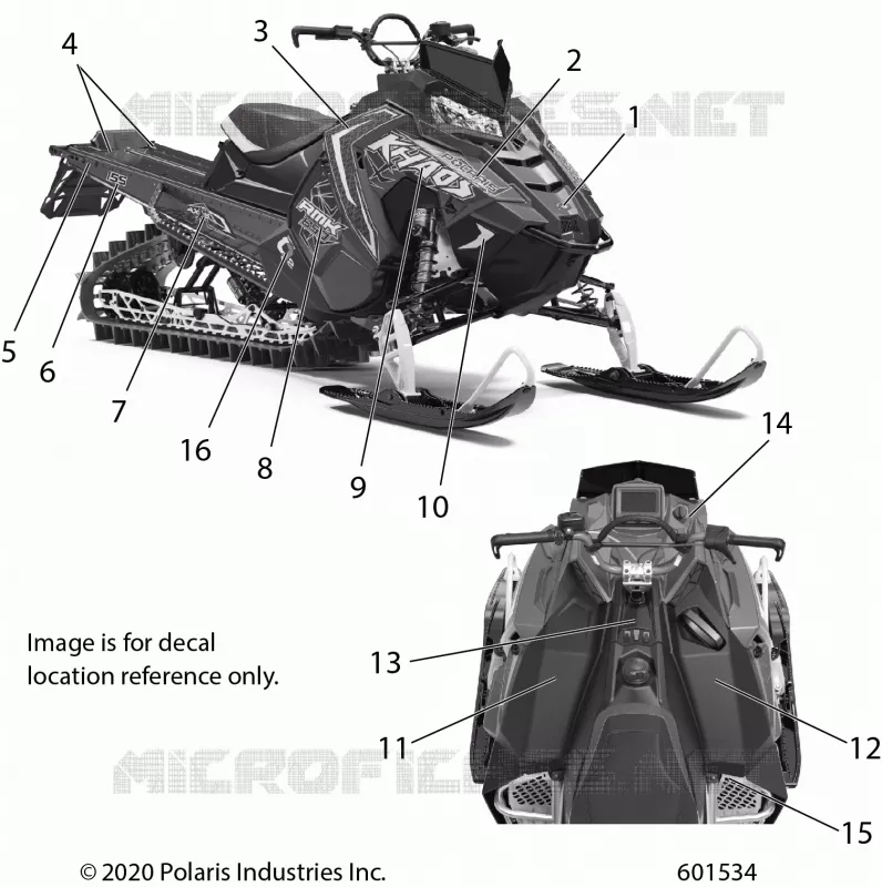 DECALS BLACK SIDE PANEL OPTION