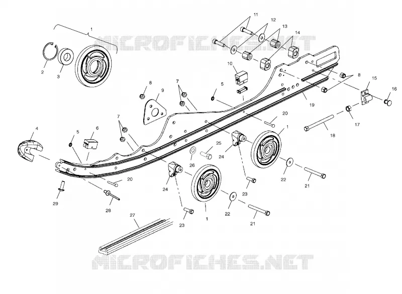 Schienen-Montage (SUSPENSION)