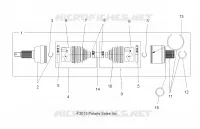 DRIVE TRAIN, DRIVE HINTERWELLE