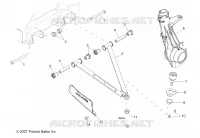 SUSPENSION, A-ARM and STREBE MOUNTING