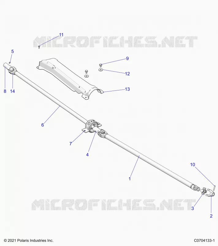ANTRIEB, PROP SHAFT
