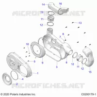 BODY, CLUTCH COVER