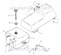 SITZ   GASBEHÄLTER ASSEMBLY WIDETRAK GT 0952061 and  EUROPEAN WIDETRAK GT E9 (4928962896A007)