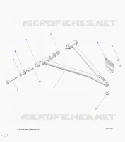 SUSPENSION, A-ARM AND STREBE MOUNTING